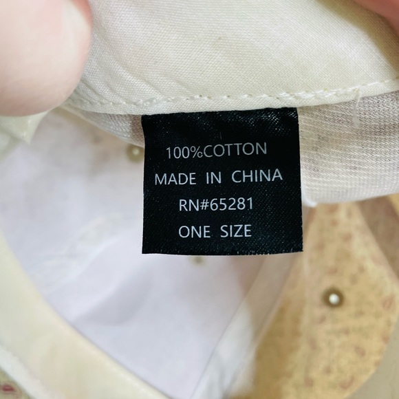 Unbranded Women's Floral/Paisley Hat One Size - Picture 4 of 4